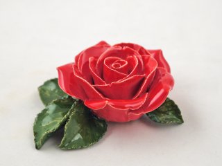 Розы средние — керамические цветы для интерьера