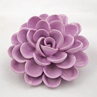 Астры — керамические цветы для интерьера