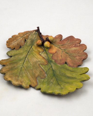 Небольшая тарелка Осенний дуб