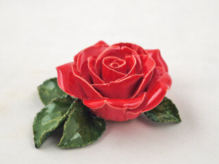 Розы средние — керамические цветы для интерьера