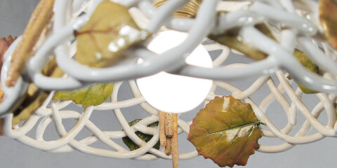 Осень в парке — подвесной светильник